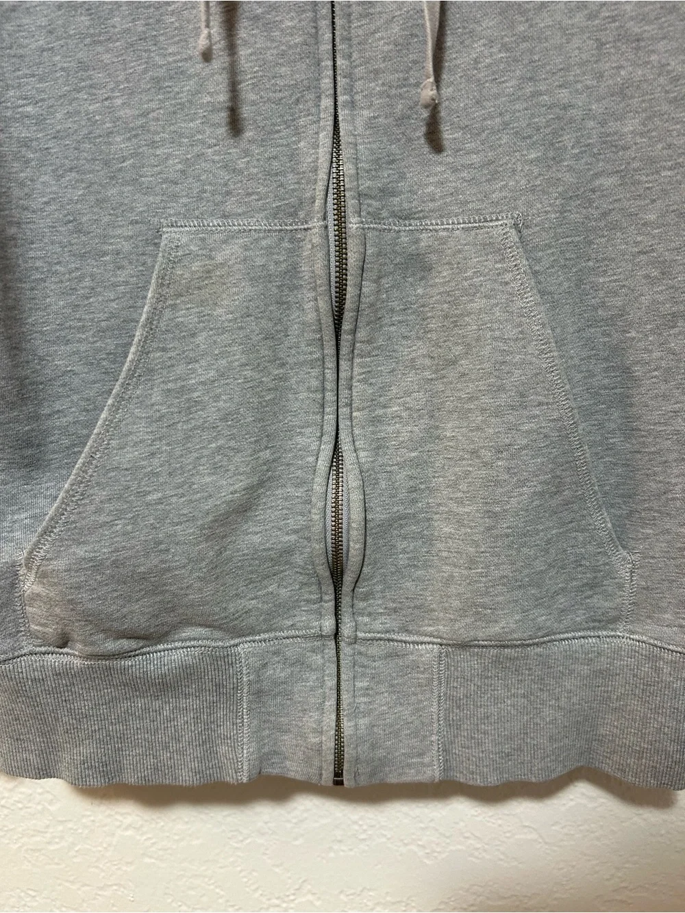 The Hundreds Gray Zip-Up Hoodie with Bomb Graphic